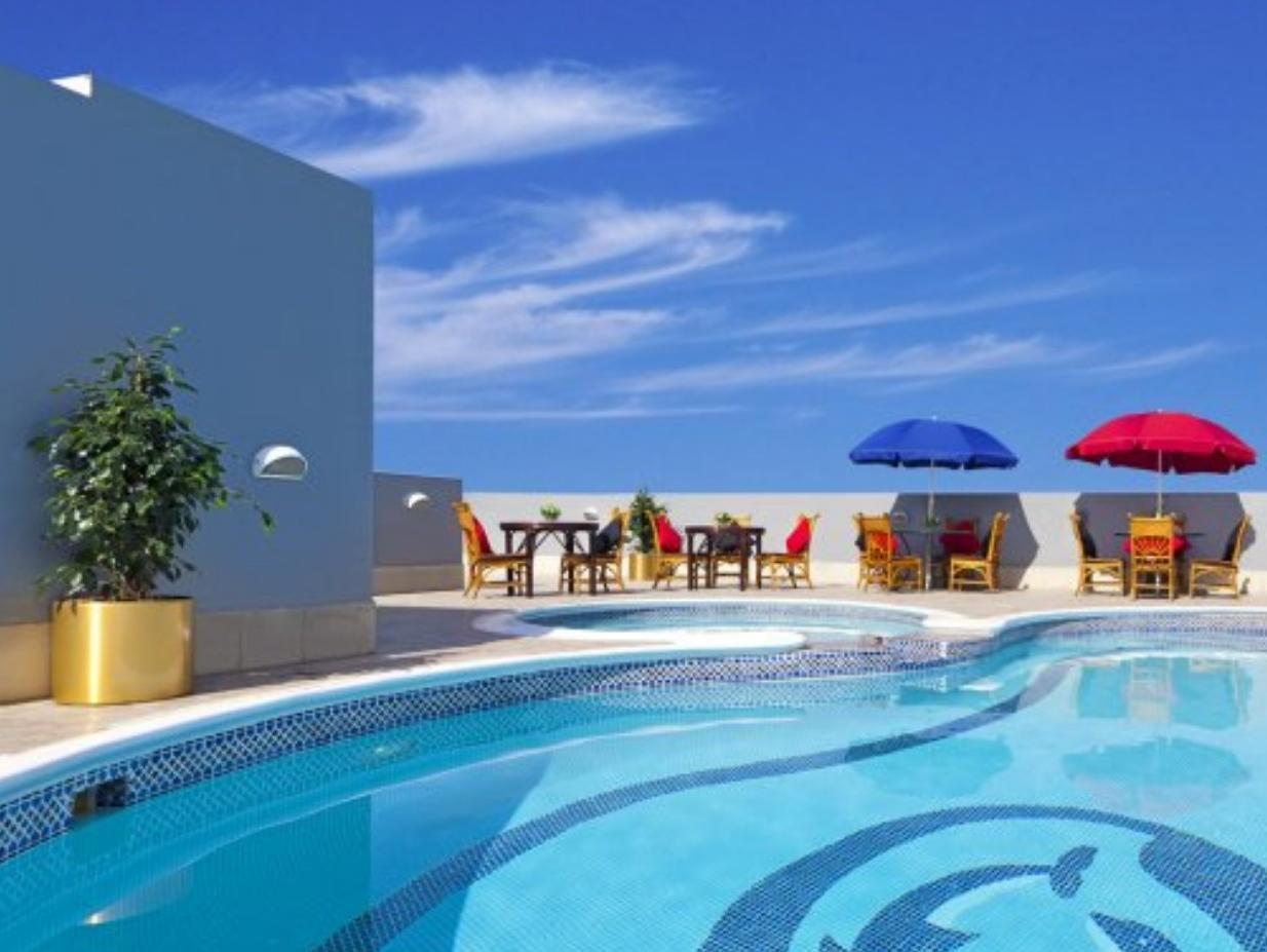 Sun & Sands Sea View Hotel Dubai Exterior foto